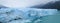 Blue ice glaciar panorama, Perito Moreno