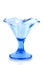 Blue ice glass cup