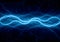 Blue ice plasma lightning. Electrical background.