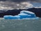 Blue iceberg in Lago Argentino, Calafate