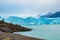 Blue iceberg of Perito Moreno Glacier and Argentina Lake