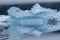 Blue Icebergs in Greenland