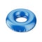 Blue inflatable ring