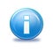 Blue information icon