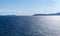 Blue Ionian sea landscape view on Lefkada Greece