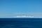 Blue Ionian sea and skyscape view, Lefkada Greece