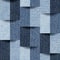 Blue jeans pattern - seamless background - decorative texture