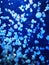 blue jellyfishes texture