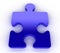 Blue Jigsaw puzzle