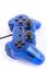 The blue joystick for controller play video game