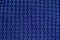 Blue knitted fabric