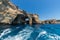 He Blue Lagoon is a popular  small bay for a day trip with shallow, azure-coloured water on the West coast of Comino island