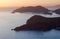 Blue lagoon at sunset in Oludeniz, Mugla, Turkey