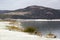 Blue lake and blue sky Salda Lake