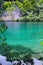 Blue lakes on the mountains in Jiuzhaigou Valley beauty spot