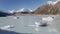 Blue Lakes and mountains, Tasman Valley Walk and Tasman Glacier View, New Zealand