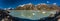 Blue Lakes and mountains on the Tasman Valley Walk and Tasman Glacier View, South Island, New Zealand