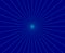 Blue laser light vanishing point background