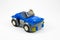 Blue lego car