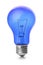 Blue light bulb