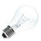 Blue lightbulb isolated