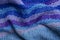 Blue lilac texture of fabric from a coverlet fragment