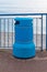 Blue Litter Bin