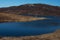 Blue loch in Scottish Highlands