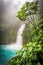 The blue lwaterfall - Rio Celeste Views around Costa Rica