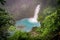 The blue lwaterfall - Rio Celeste Views around Costa Rica
