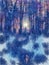 Blue Magic Woods Background Painting