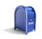 Blue mail box. 3D Icon