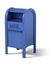 Blue mailbox