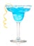 Blue Margarita cocktail