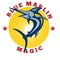 Blue marlin jumping magic