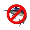 Blue marlin striped marlin symbol of a fishing ban.