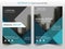 Blue material design Vector Brochure annual report Leaflet Flyer template design, book cover layout design, abstract presentation