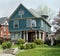 Blue & Mauve Victorian Home