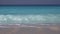 Blue Mediterranean Sea Waves, Seaside Waves Breaking on Beach, Seashore