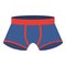 blue men swimming boxer icon