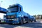 Blue Mercedes Benz Actros Heavy Duty Truck