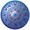 Blue Metallic Zodiac Disc