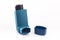 Blue Metered Dose Inhaler