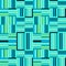 Blue and mint green modern stripes repeating pattern