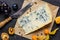 Blue Mold Gorgonzola Cheese with Fruits