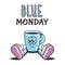 Blue monday day.