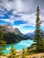 Blue Moraine Lake, Canadian Rockies, Banff National Park, Alberta, Canada