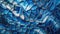 Blue mosaic marble tiles form an abstract backdrop, resembling swirling broken glass. Ai Generated