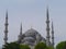 The Blue mosk or Mosque with its minarets and domes in Istanbul