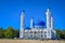 Blue Mosque building in Maykop city